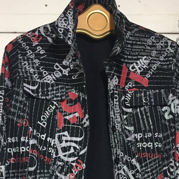 VINTAGE CINNAMON SEA COLLECTION PRINT JACKETS SIZE 10 - Picture 2 of 8